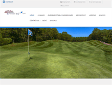 Tablet Screenshot of barnstablegolf.com